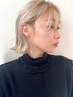 カット+ケアブリーチ×２+カラー+マスクTr￥24400