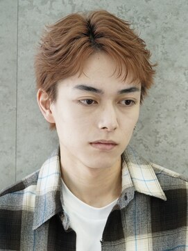 フィフス 名駅(fifth) 名古屋フェザーパーマセンターパートフェザーショート名駅メンズ