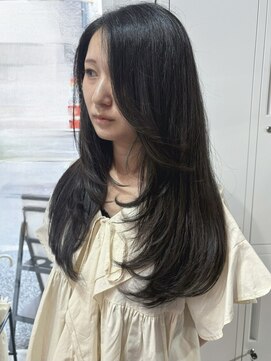 ルミ 上大岡店(Lumi) 顔まわりレイヤー/ロングレイヤー／S字バング