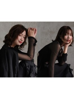 《東舞鶴》毛流れや顔周りなど、細部までこだわる！ショート～ロングまで幅広く対応◎お手入れも楽々♪