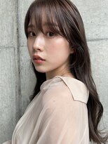 カールム(carlm)&nbsp;柔らかブラウン×艶レイヤーロング大人の抜け感ヘア/薬院・今泉