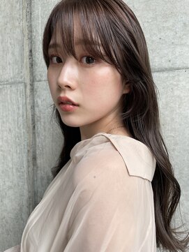 カールム(carlm) 柔らかブラウン×艶レイヤーロング大人の抜け感ヘア/薬院・今泉