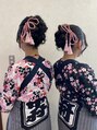 アグ ヘアー バス 福島伊達店(Agu hair Bath) 毎年恒例、保原町のお祭りヘアセット!