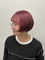 コタン(COTAN)&nbsp;【COTAN nakaji】チェリーピンク＊ショートボブ