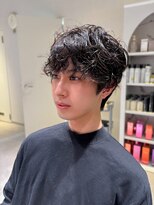 アム(amu)&nbsp;無造作パーマヘア