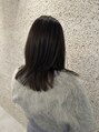 スリー(three.)&nbsp;たっぷり mint ash / cut color treatment
