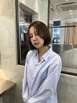 ロンドシエル 横浜(Lond ciel)&nbsp;マロンベージュ/オリーブグレー/ブリーチなし/ボブ/小顔横浜