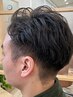 【ご新規様限定】【メンズ】カット+眉カット+炭酸SP ￥6.600→￥5.500