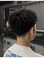 マーレ 宇部店(MARE)&nbsp;テーパーフェード×ダウンバングスパイキー