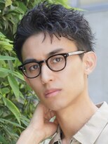 フィフス 大分(fifth)&nbsp;大分スパイラルパーマルーズパーマメンズカットルーズショート