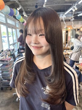 ファンファンバイルー 岐阜(fan fun by Rooo) レイヤーカット
