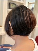 【60代・70代におすすめ】後頭部ふんわり、美しいショートボブ