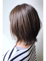 シカタ シーカ 鎌倉(CICATA/ShIKA.)&nbsp;ブルージュカラーの似合わせ外ハネボブ【CICATA関口/鎌倉】