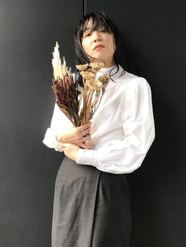 テラス 福島(Terrace) 黒髪×ミディアムレイヤー