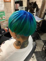 トリックストア(TRICK STORE) 寒色系カラーマッシュ