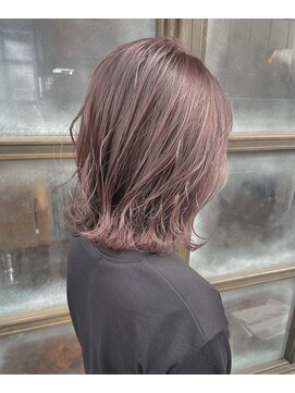 シャル オカチマチ 上野御徒町(shalu) ナチュラルピンクベージュ　ハイライト【shalu 渡邊翔一】