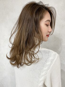 テオ(Theo) Theo / サンドベージュ / 内外ワンカール / セミディレイヤー