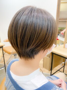 サンク ヘア アンド スパ パルシェ店(CINQ hair&spa) 《CINQ》勝見 丸みショートボブ♪