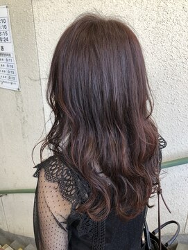 ハレ(HARE) ゆる巻きロング/ピンク