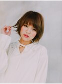 外国人風イルミナ系リラックスボブby premier models☆
