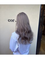 ヘアーメイク コル 和泉府中店(hair make cor) ホワイトグレーュ