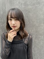 ロンド ストラーダ 心斎橋(Lond strada)&nbsp;シルキーベージュ×グレージュカラー【髪質改善/縮毛矯正】