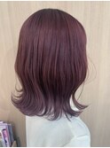 ダブルカラー×ピンクバイオレット