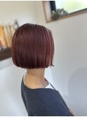 大人ピンクボブ