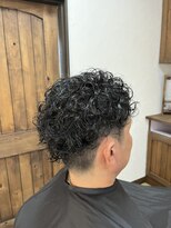 バーバーショップ レガリア(Bar Ber Shop REGALIA)&nbsp;ツーブロック＋パーマ