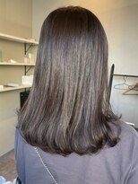 アットラップレーヴ(attrape-reve) 大人可愛い落ち着きカラーモカブラウンミディアムワンカール