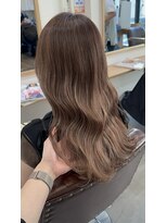 オーストヘアーモニカ 梅田茶屋町2号店(Aust hair Monica) 汐崎【ブラウンカラー／ハイライトカラー/艶カラー】