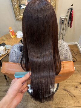 エルムトウキョウ(ELM Tokyo) 【髪質改善カラー　深めパープル】