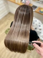 グリーンルームセカンド 結城店(GREEN ROOM. 2nd)&nbsp;ブリーチ縮毛矯正/ナチュラルレイヤー/髪質改善/縮毛矯正/結城/