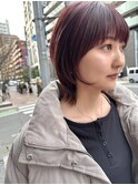 【福岡警固赤坂】20代30代ウルフカットマッシュ艶カラー