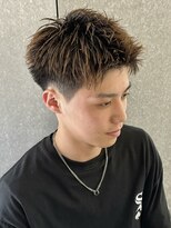 ニアウ 太田店(Niau) スパイキーショートボックスショートメンズショート群馬太田眉毛