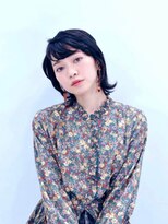 ヘア イノウエ HAIR INOUE&nbsp;伸ばしかけ　ウルフレイヤースタイル