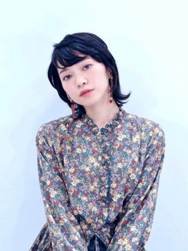 ヘア イノウエ HAIR INOUE 伸ばしかけ ウルフレイヤースタイル