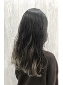 グラデーションカラー×ベージュ 【TELAHAIR】