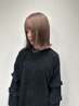 【透明感/飾磨】カット+ブリーチ（オンカラー込）+クイックTR ￥20200→￥16000
