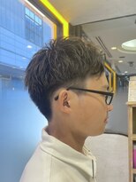 オレンジポップ 妙典店(ORANGE POP)&nbsp;ベリーショート/ダークアッシュ/ニュアンスパーマ/韓国マッシュ