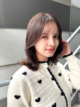 エマ ギンザ(EMMA GINZA) 大人気！大人可愛いくびれボブ♪ 顔周りレイヤー　30代40代