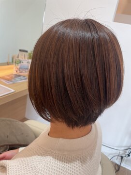 クララ ジャパン みらい平店(CLALA JAPAN) 透明感のあるアッシュカラー×スッキリボブ