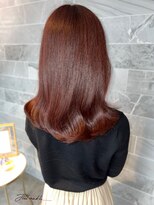 ジル アンク(Jill ankh)&nbsp;《Jillankh 姫路駅前》レッドパープル　髪質改善カラー