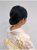訪問着着付けヘアセット