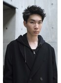 スパイキーパーマ　スパイキーショート　刈り上げショート