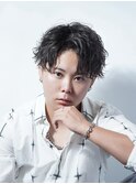 【alpha 新宿】アップバング×スパイラルパーマ
