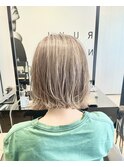 切りっぱなしボブ 20代30代40代ヘア 小顔 神戸ボブ 三ノ宮