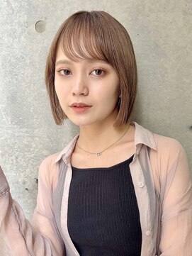 ロンド 銀座(Lond) ☆【春日】ミニウルフレイヤーカット顔周り韓国ショートボブ16