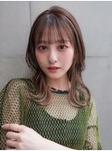 【GEEKS渋谷】ロングレイヤー/前髪あり/アッシュベージュ/夏ヘア