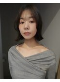 olive beige/ 切りっぱなし